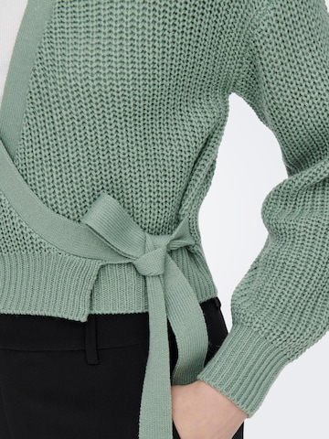 ONLY Knit cardigan 'Breda' in Green