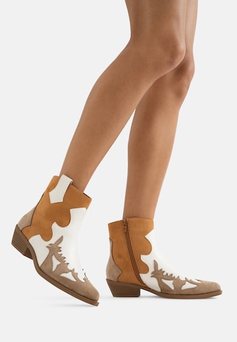 Salinyang Ankelstøvler i beige