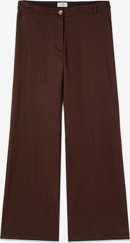 Baggy Pantaloni di oltre in marrone: frontale