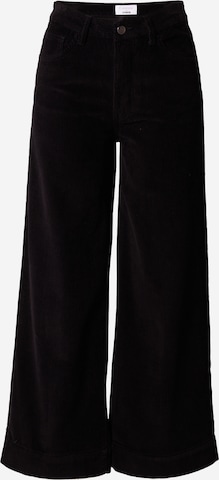 florence by mills exclusive for ABOUT YOU - Pierna ancha Pantalón 'Dandelion' en negro: frente