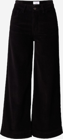 florence by mills exclusive for ABOUT YOU Wide leg Pants 'Dandelion' in Black: front