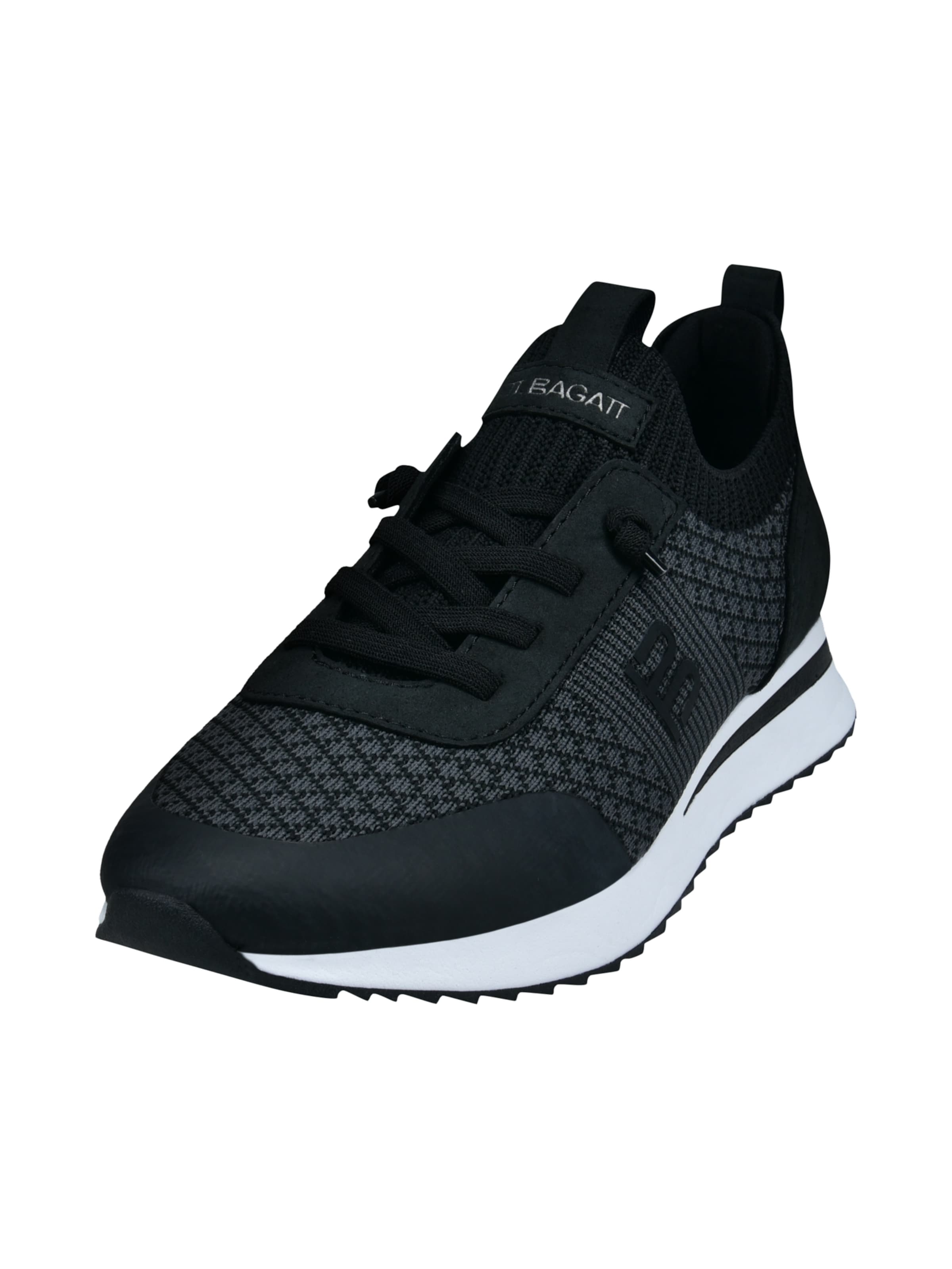 Sneaker bassa di TT. BAGATT in nero: frontale