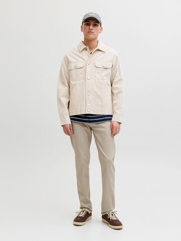 JACK & JONES - Slimfit Calças 'JPSTGLENN DYLAN' em bege