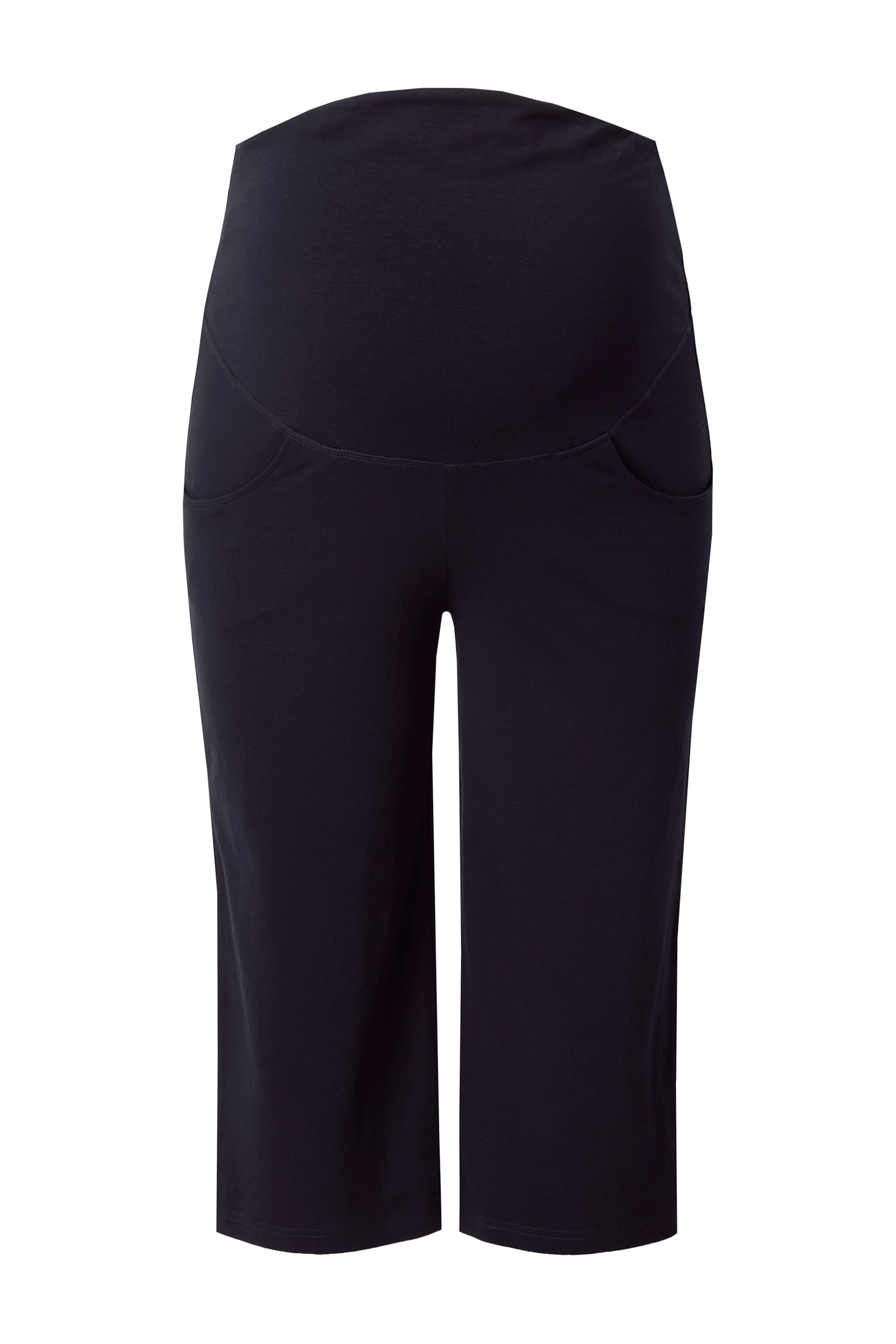 Ulla Popken Regular Pants in Black: front