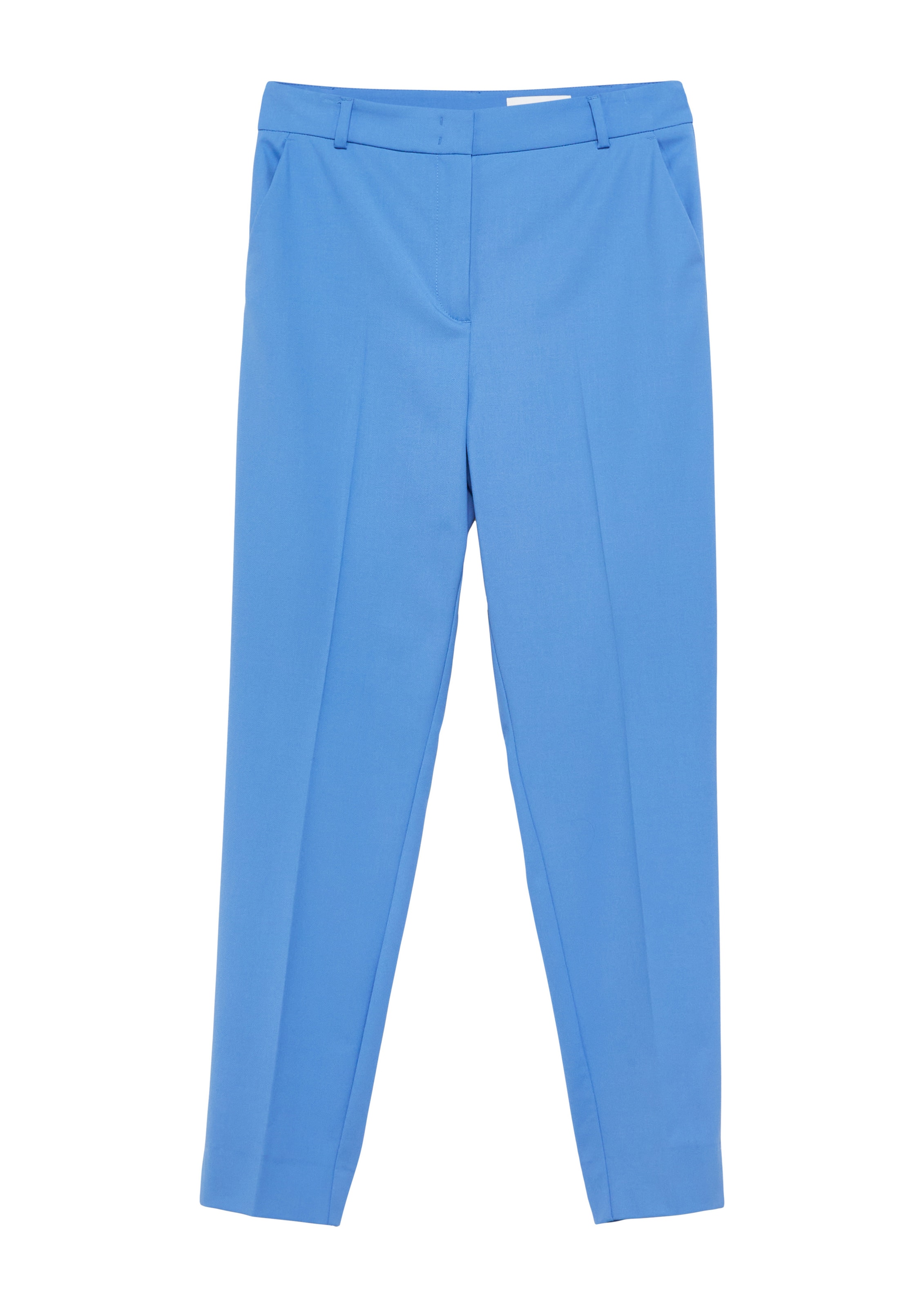 COMMA Slimfit Broek in Blauw: voorkant