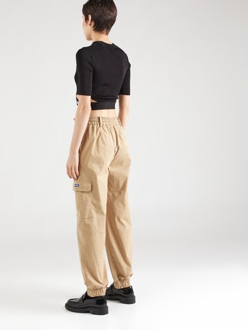 Effilé Pantalon 'Hisune-1-D_B' HUGO en beige