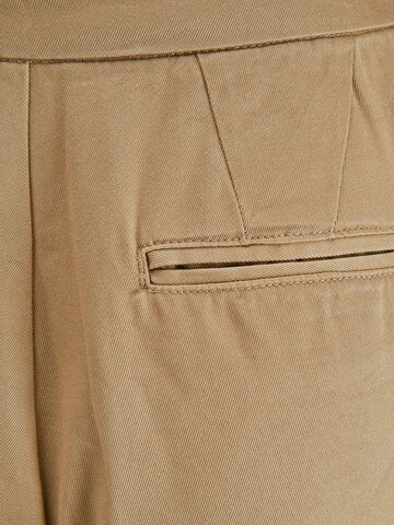 JJXX Loose fit Pleat-Front Pants 'ZOE' in Beige