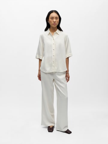 OBJECT Bluse 'OBJFRAME' in Weiß