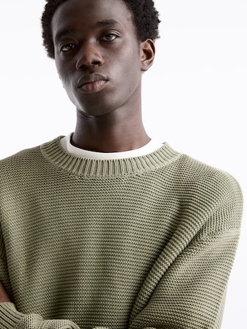 Pull&Bear Pullover i grøn