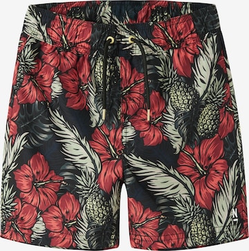 NAME ITKupaće hlače 'NKMZABA' - crna boja: prednji dio