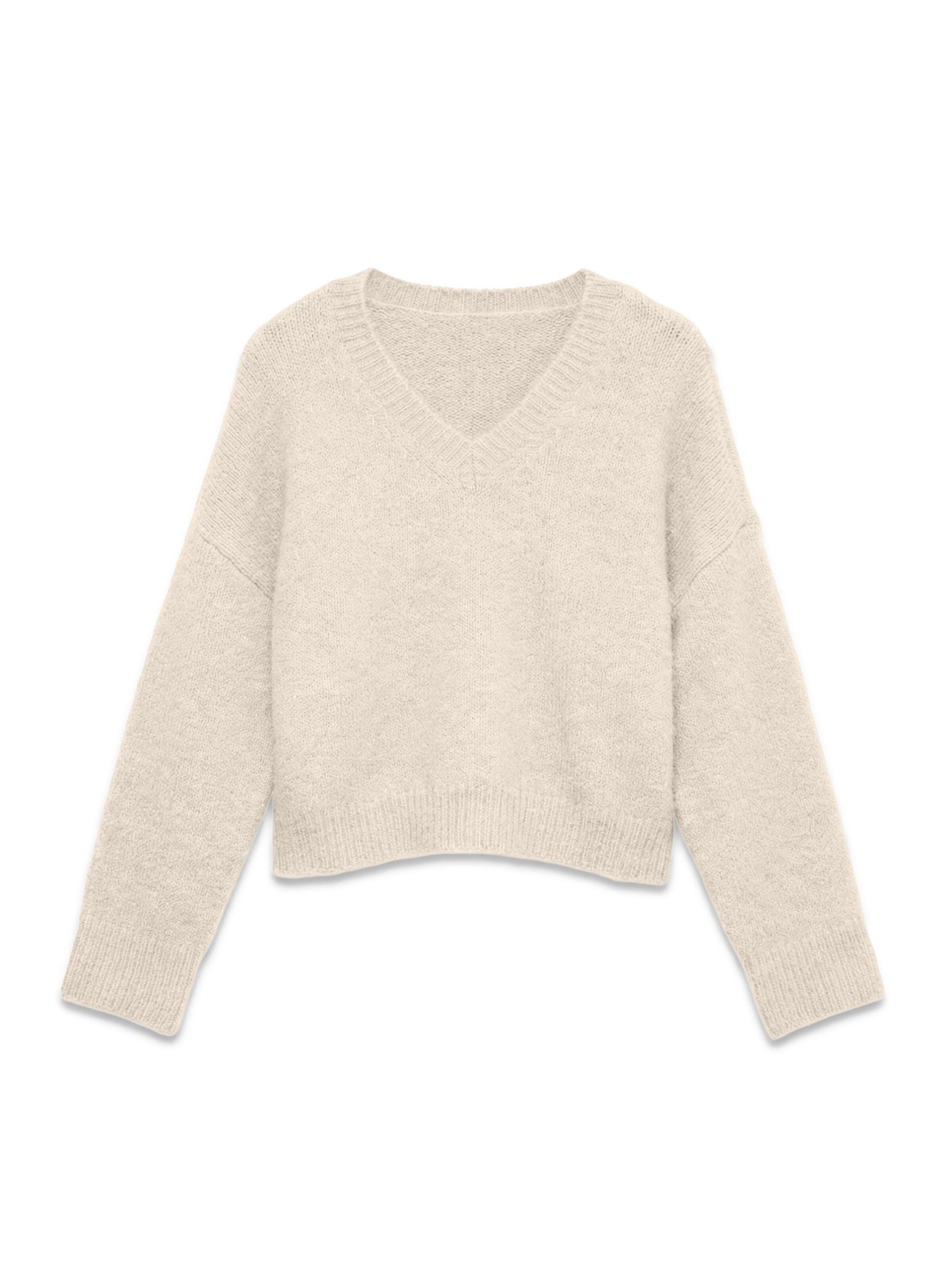VERO MODA Trui 'VMHope' in XS in de kleur Beige, Productweergave