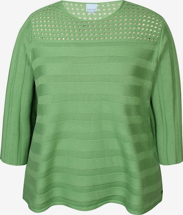 Chemisier 'Capri 1246' Zhenzi en vert : devant