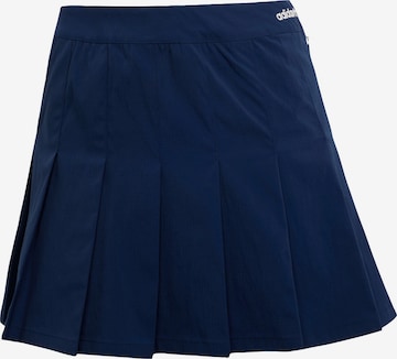 zils ADIDAS ORIGINALS Svārki 'Pleated': no priekšpuses