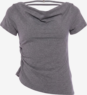 faina - Camiseta en gris: frente