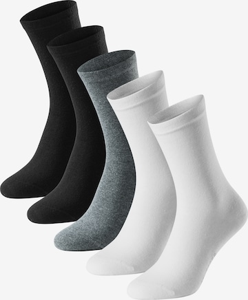 SCHIESSER Socks ' Bluebird ' in Grey: front