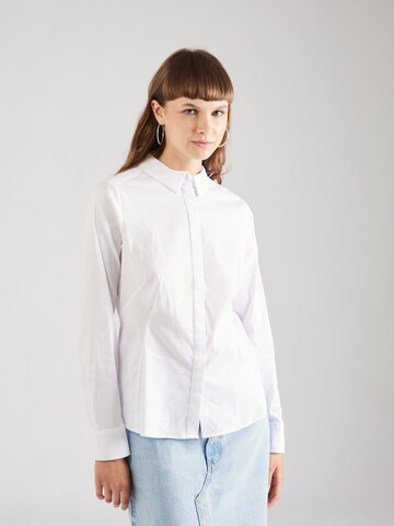 COMMA Blouse in Wit: voorkant