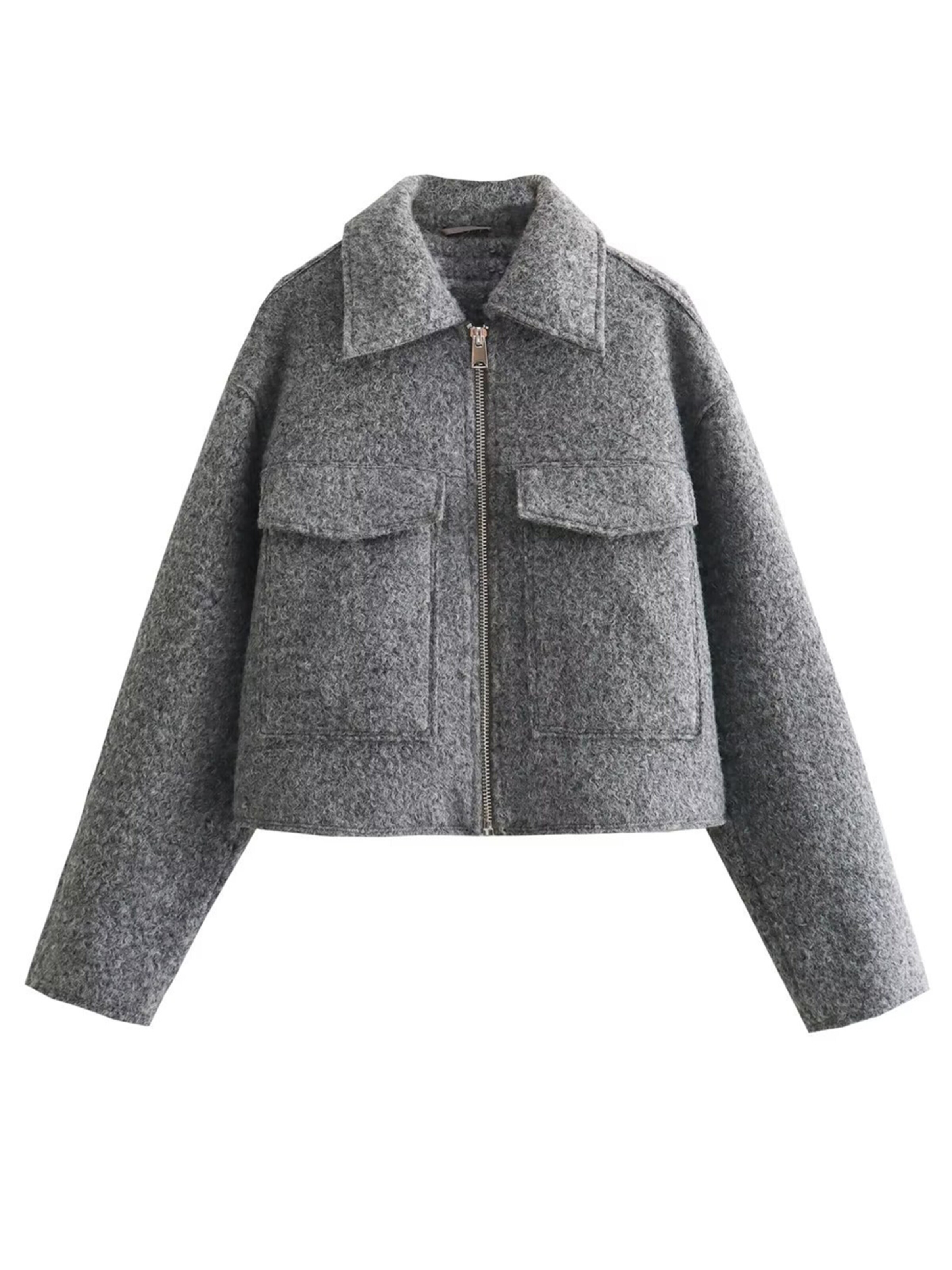 KoJooin Übergangsjacke‌‌‌ in Grau: Vorderseite