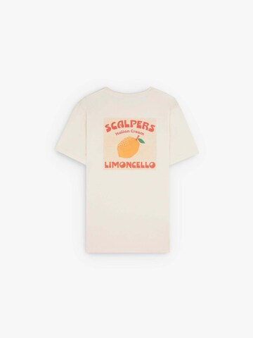Scalpers Koszulka funkcyjna ' ' w kolorze biały