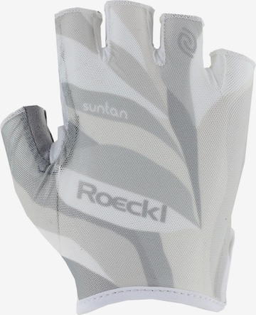 Roeckl Athletic Gloves 'Ibio' in Grey: front