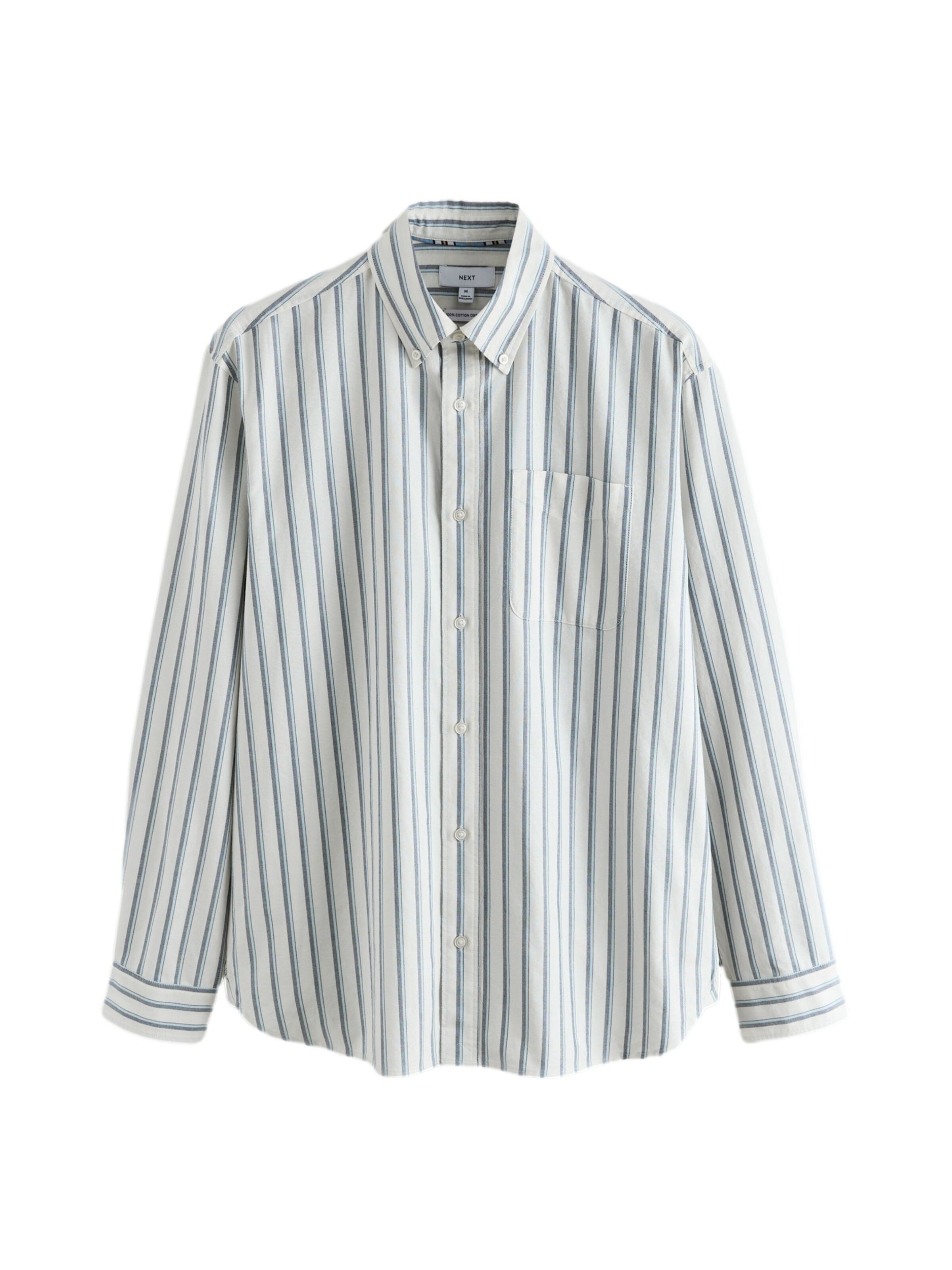 Next Рубашка в Ночной синий / Светло-синий / Белый, Обзор товара