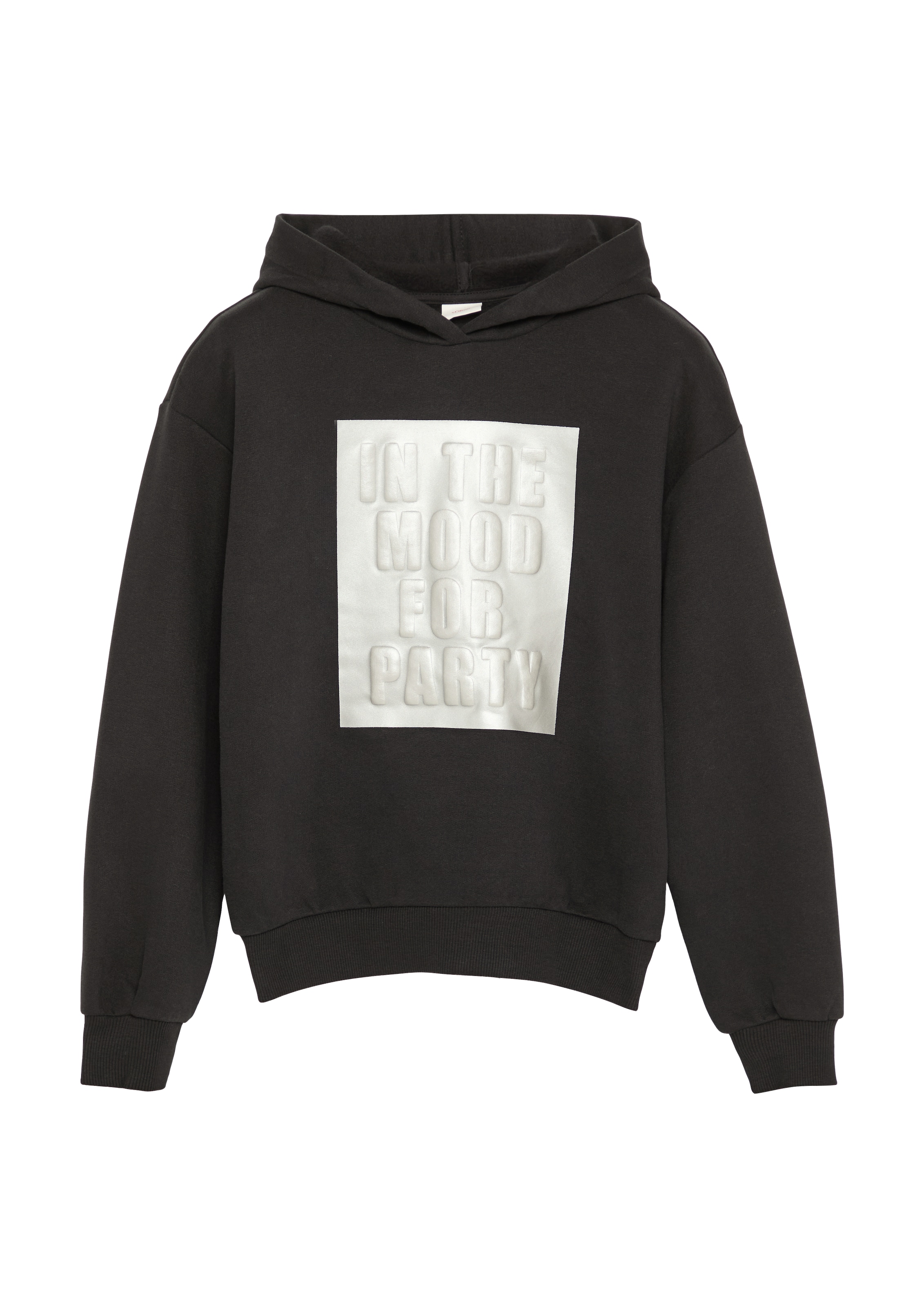 Sweat-shirt s.Oliver en noir : devant