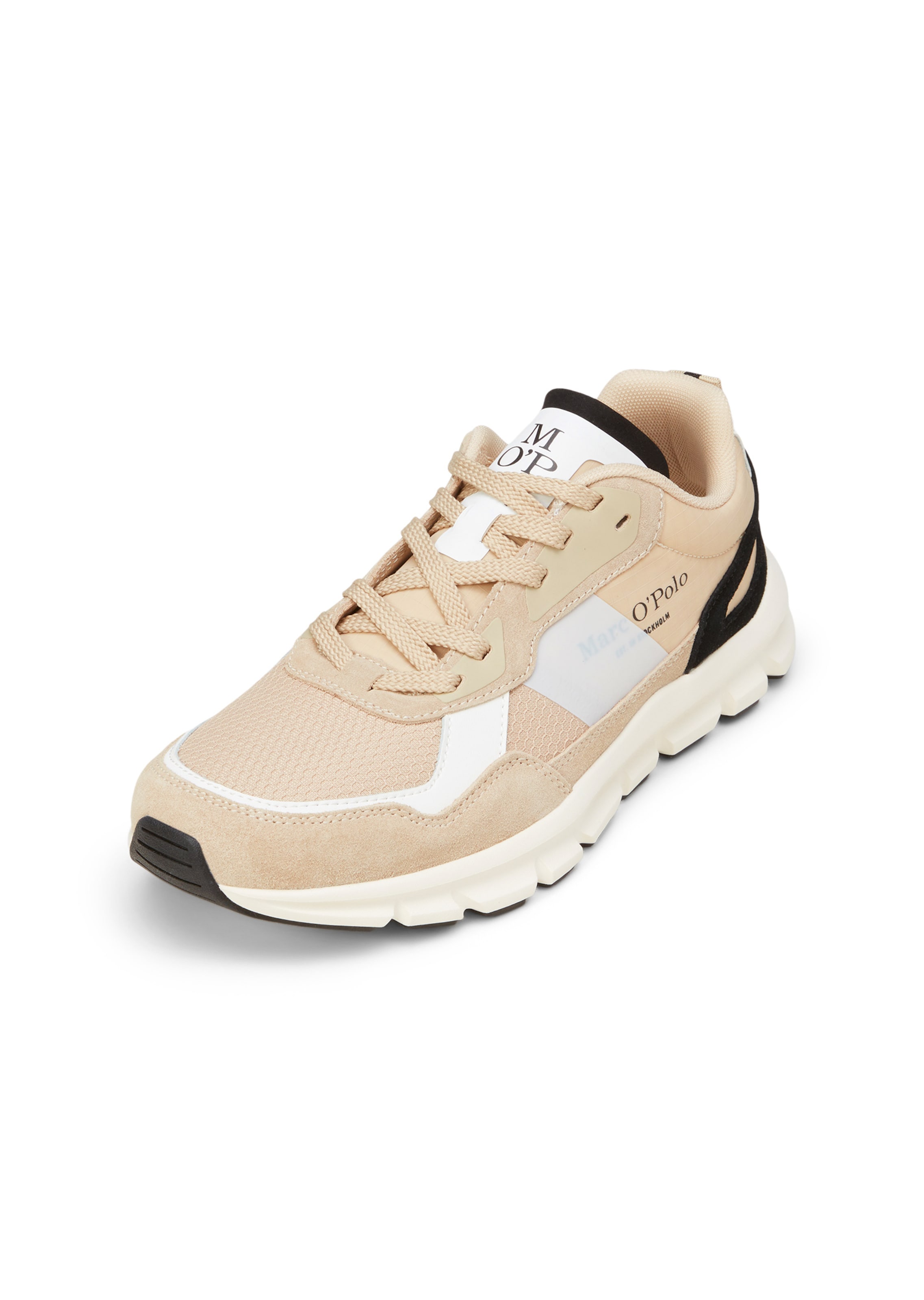 Marc O'Polo Platform trainers in Brown: front