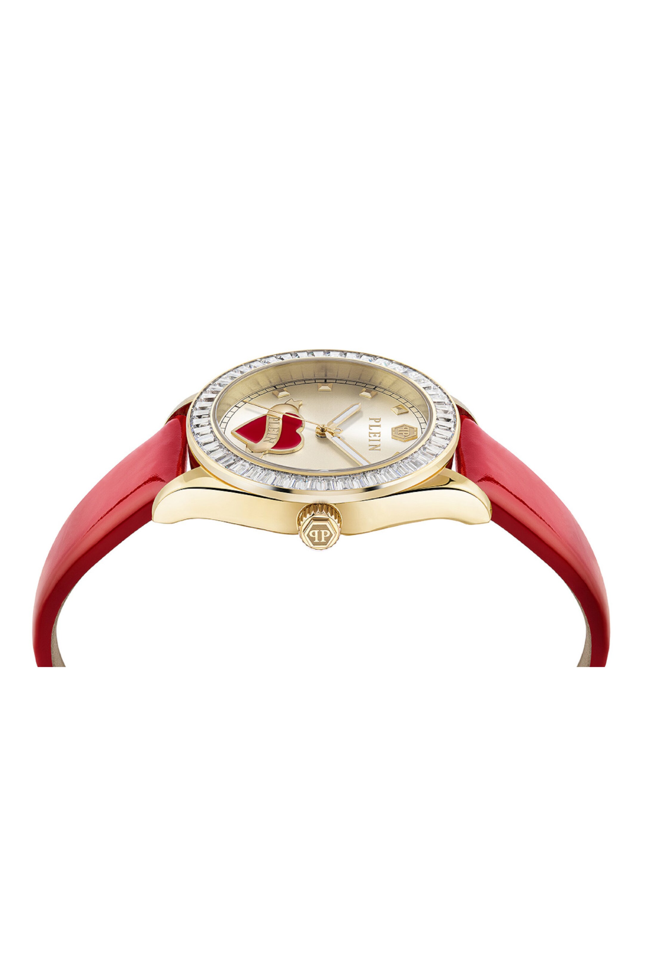 Orologio analogico 'Plein Valentine' di Philipp Plein Watches in rosso