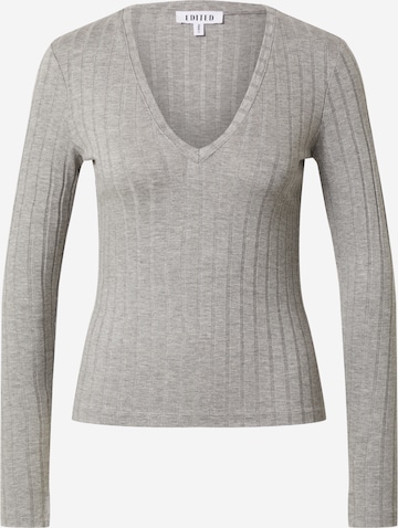 EDITED - Camiseta 'Elin' en gris: frente