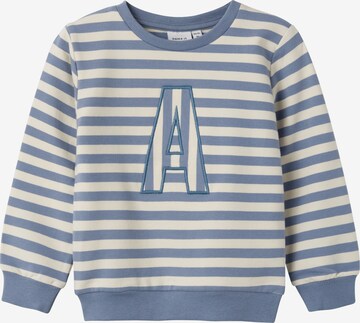 NAME IT Sweatshirt 'FINN' in Blauw: voorkant