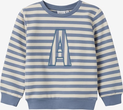 NAME IT Sweat 'FINN' en bleu clair / blanc, Vue avec produit