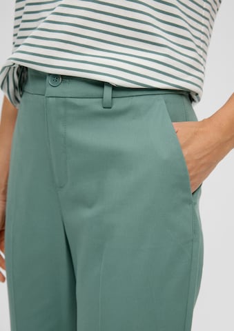 Coupe slim Pantalon s.Oliver en vert