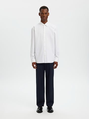 SELECTED Regular fit Бизнес риза в бяло