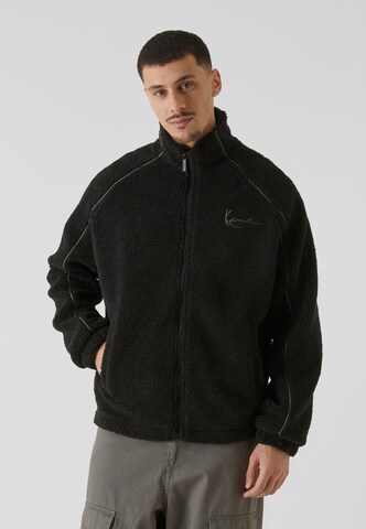 Karl Kani Jacke in Schwarz: Vorderseite