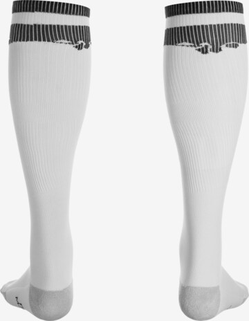 OUTFITTER Soccer Socks 'OCEAN FABRICS TAHI' in White