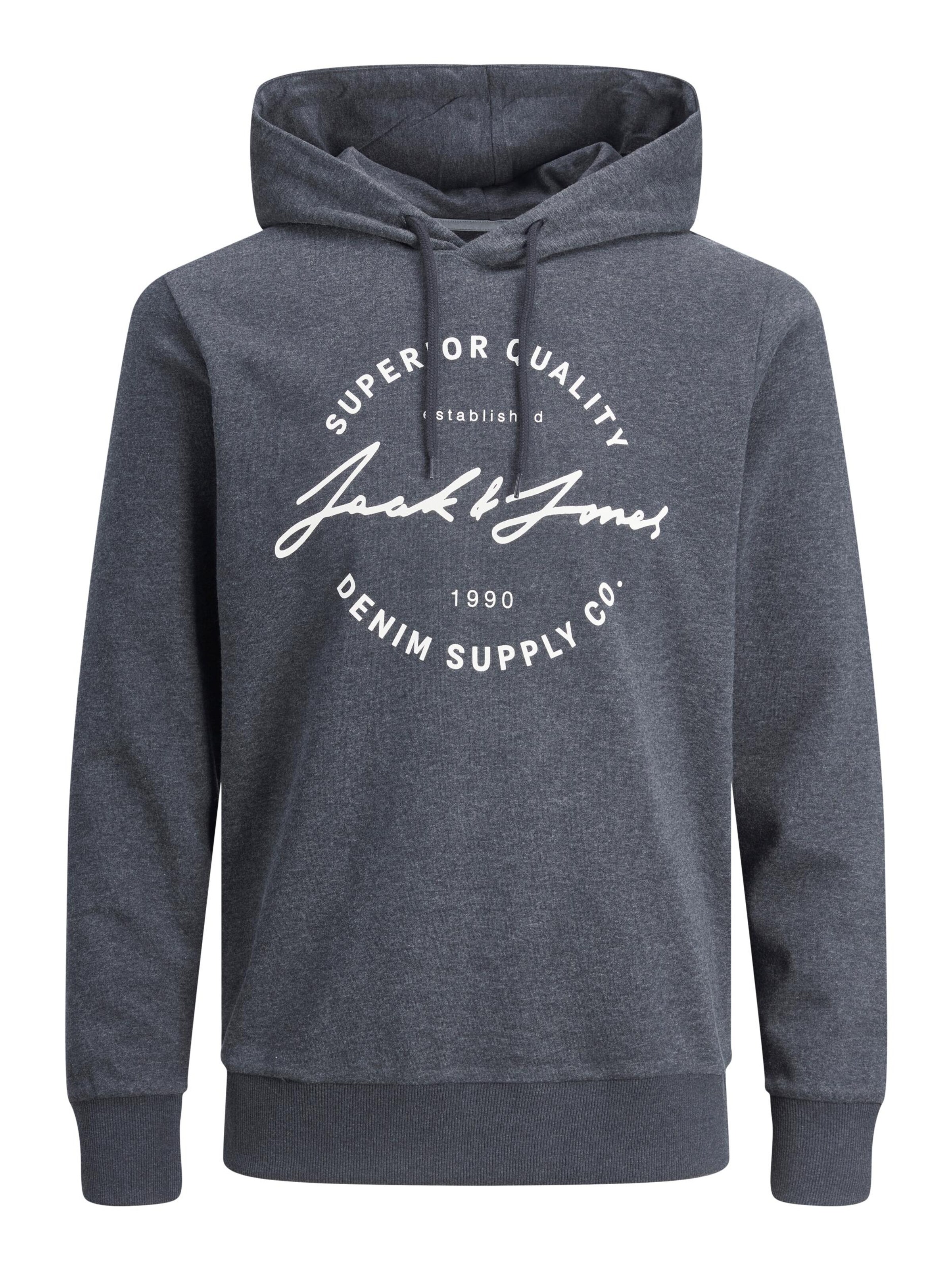 JACK & JONES Sweatshirt 'JJAce' in Blauw: voorkant