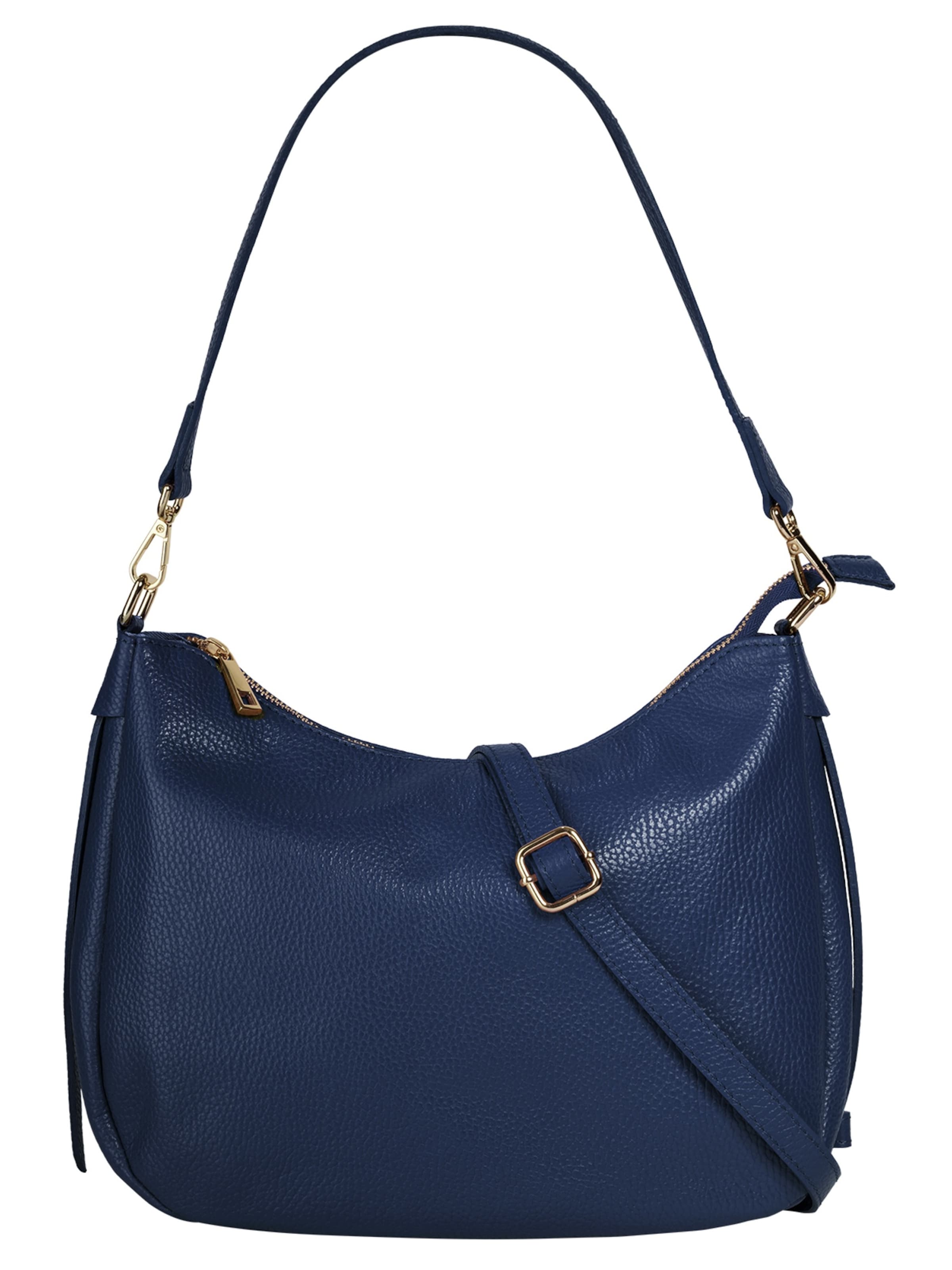 Cluty Crossbody Bag in Blue: front