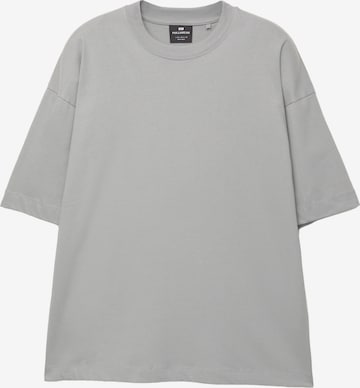 Pull&Bear Shirt in Grijs: voorkant