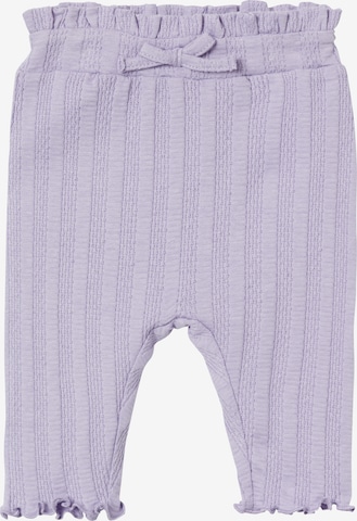 Pantalon 'DUBIE' NAME IT en violet : devant