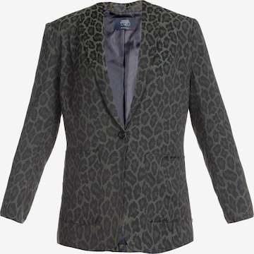 Le Temps Des Cerises Blazers 'AMELYA' in Groen: voorkant