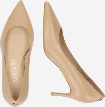 GUESS - Sapatos de salto 'Bravo' em castanho