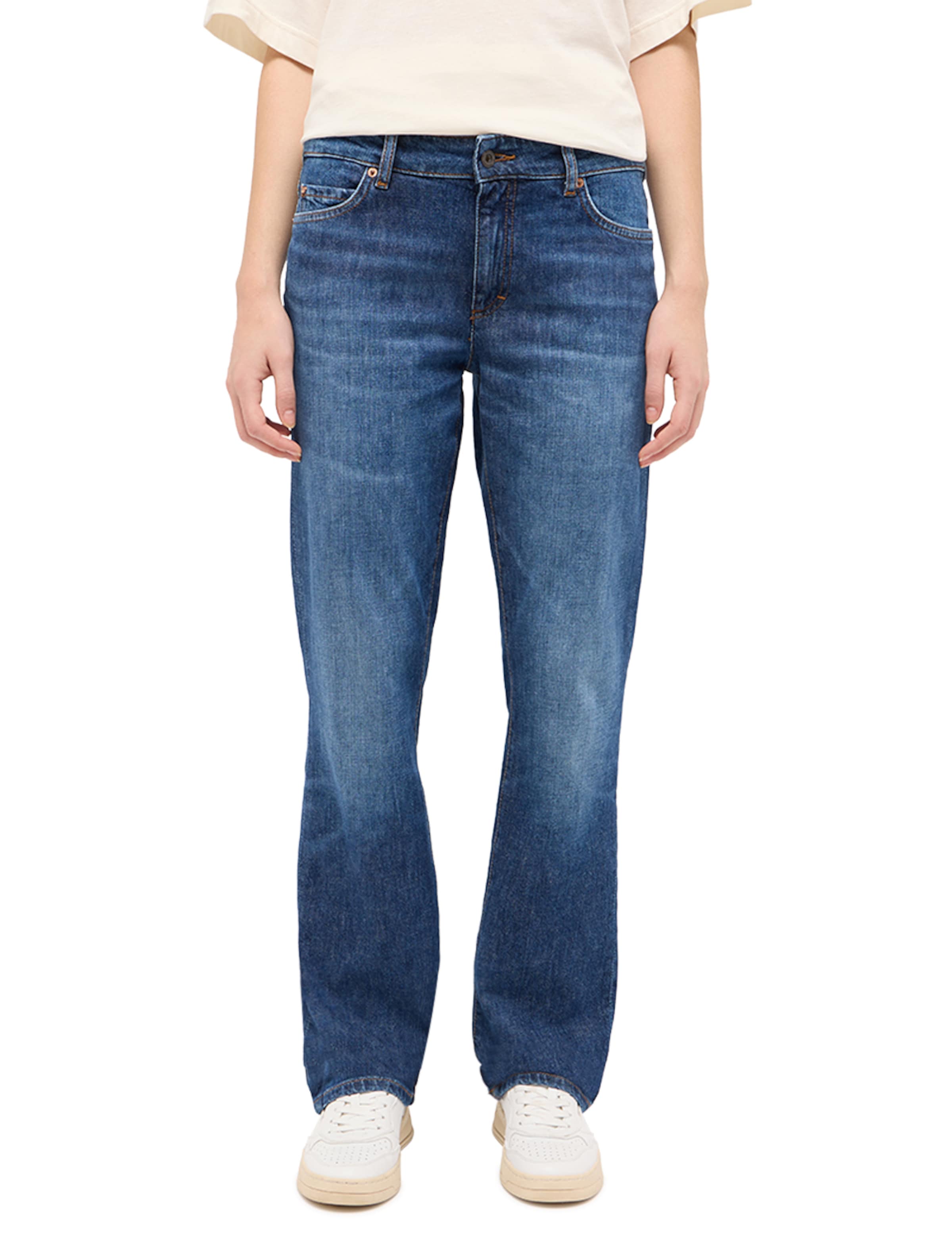 Regular Jean 'CROSBY' MUSTANG en bleu : devant