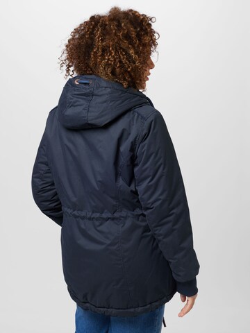 Ragwear Plus Weatherproof jacket 'DANKA' in Blue