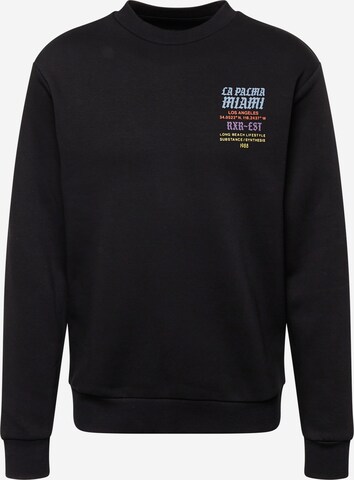 River Island - Sudadera 'MIAMI' en negro: frente