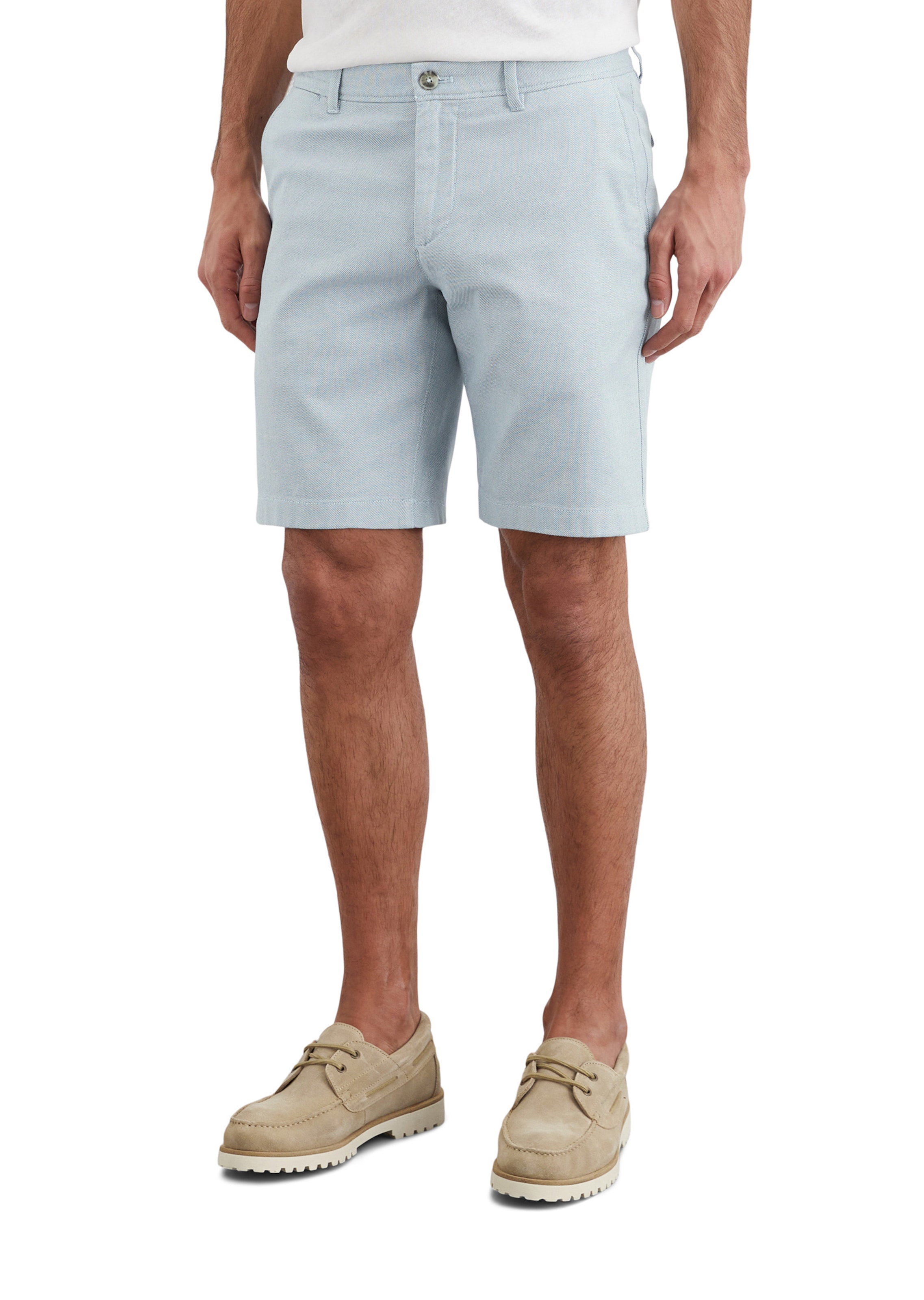 Marc O'Polo Slim fit Pants in Blue: front