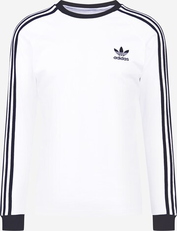 ADIDAS ORIGINALS Shirt 'Adicolor Classics 3-Stripes Te' in Weiß: predná strana