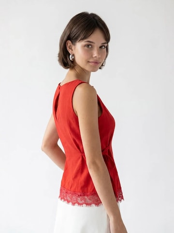 Camicia da donna di MixRay in rosso