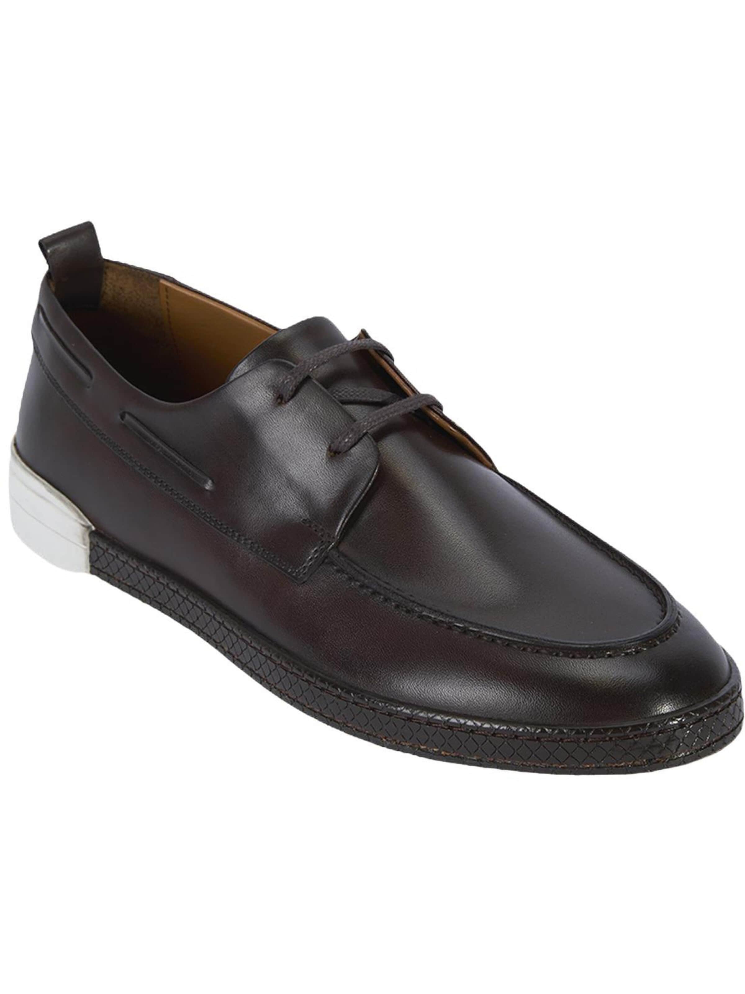 Desa Lace-Up Shoes 'Schnürschuhe' in Brown: front