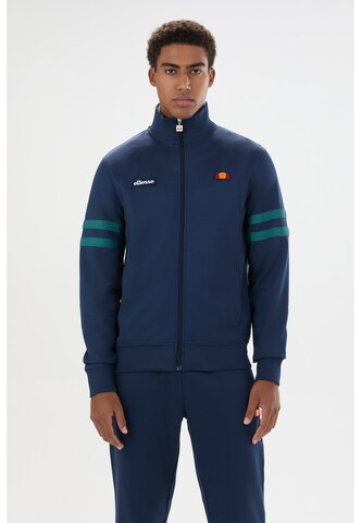 ELLESSE Sweatjacke 'Roma' in Blau: Vorderseite