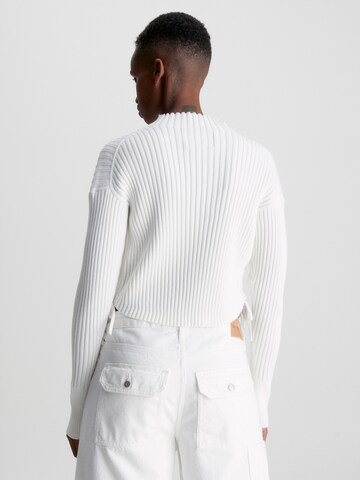 Calvin Klein Jeans Sweater in White