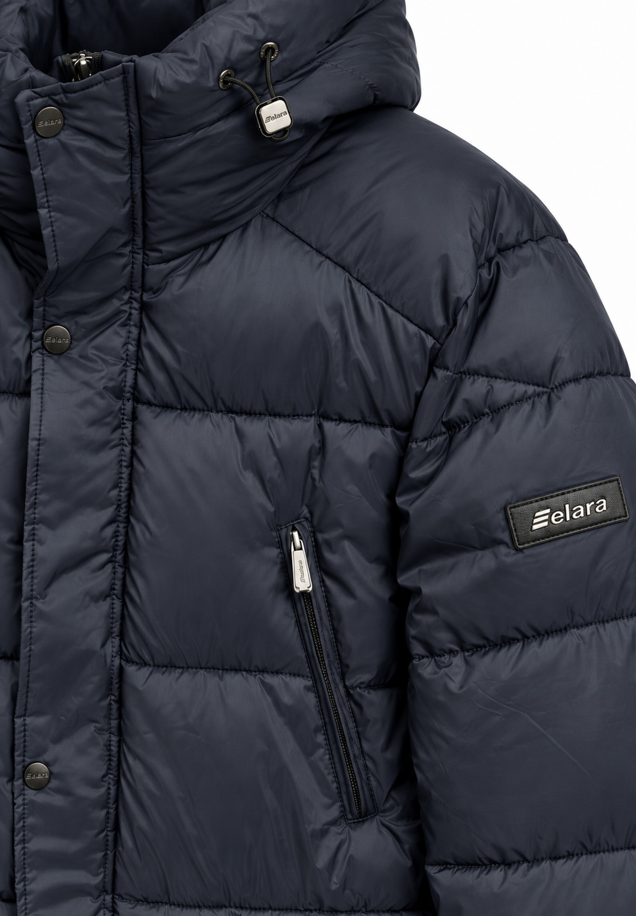 Elara Winterjas in Blauw